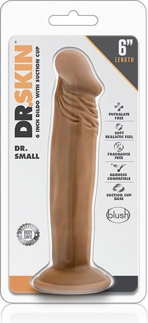 Produktbild Blush Dr. Skin â Dr. Small Dildo mit Saugnapf â Mokka