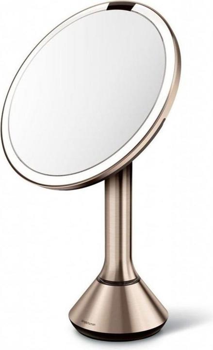 Simplehuman Miroir cosmétique avec contrôle sensoriel tactile Rose Gold (25.5 x 13.5 x 42.5 cm)