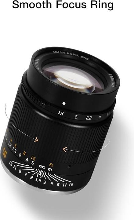 Image du produit TTArtisan 50mm/F1.4 Monture Leica M (Leica M, Plein format)