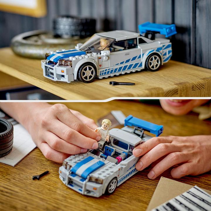 Immagine prodotto LEGO 2 Fast 2 Furious - Nissan Skyline GT-R (R34) (76917, LEGO Speed Champions)