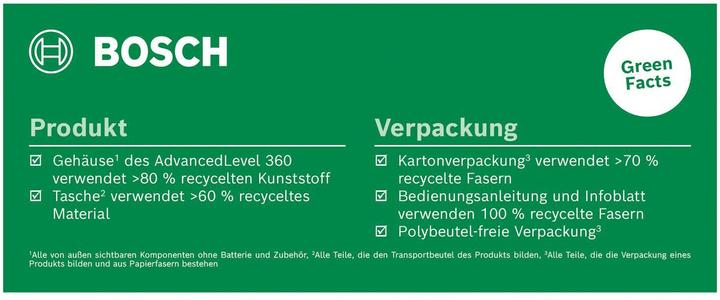 Produktbild Bosch Home & Garden Level 360 UNI
