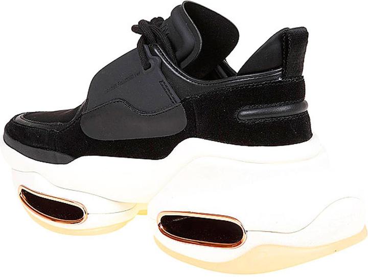 Image du produit Balmain Baskets en cuir et tissu (40)