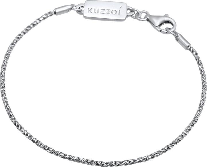 Actual product image Kuzzoi Basic bracelet (19 cm, 925 sterling silver)