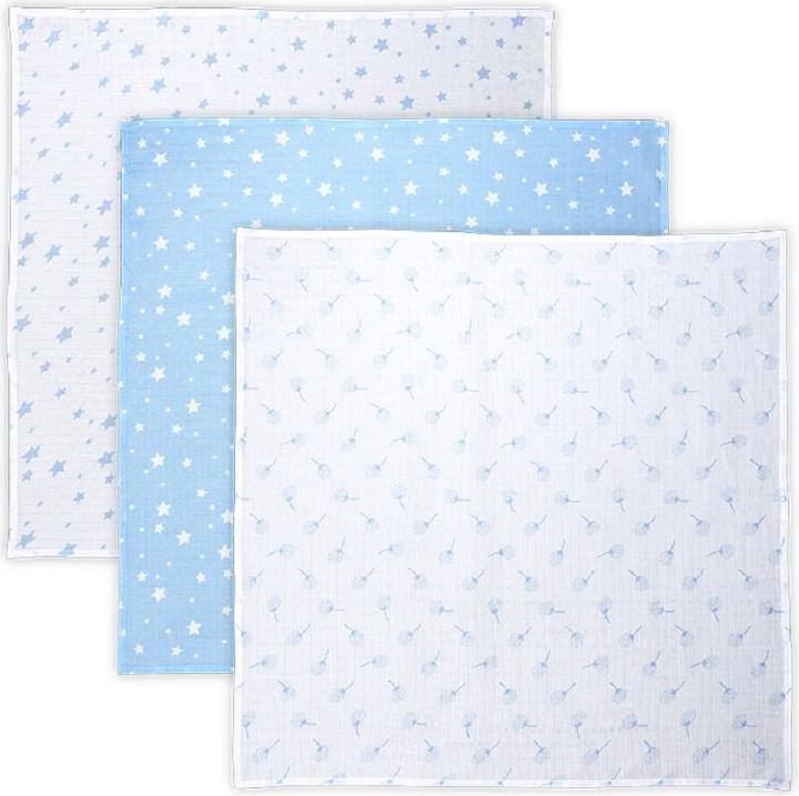 Actual product image Lorelli Swaddle Blanket Trio Cotton 80x80 (80 x 80 cm)