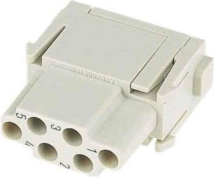 Actual product image Harting 09 14 006 3101 Tilslutningsindsats Han® C-Modul 6 + PE Crimp 10 pcs.