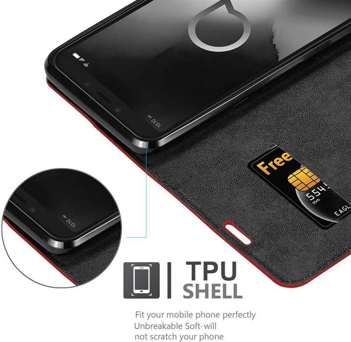 Productafbeelding Cadorabo Boek Onzichtbare Magneethoes (Alcatel 1S (2019))