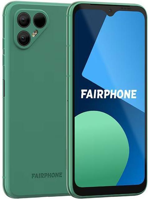 Fairphone 4 (256 GB, Green, 6.30", SIM + eSIM, 48 Mpx, 5G)
