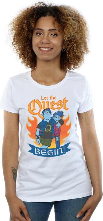 Immagine prodotto Disney Onward Let The Quest Begin Maglietta Donna (XXL)