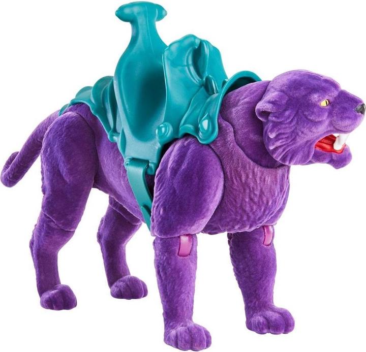 Actual product image Mattel Masters of the Universe Origins Panthor Flocked Collectors Edition Exclusive