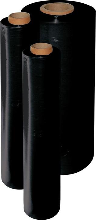 Produktbild NoName Stretchfolie schwarz 23my 500mmx300m