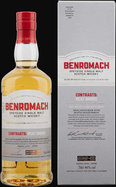 Benromach Single Malt Peat Smoke 42ppm (Single Malt, Scotch Whisky)