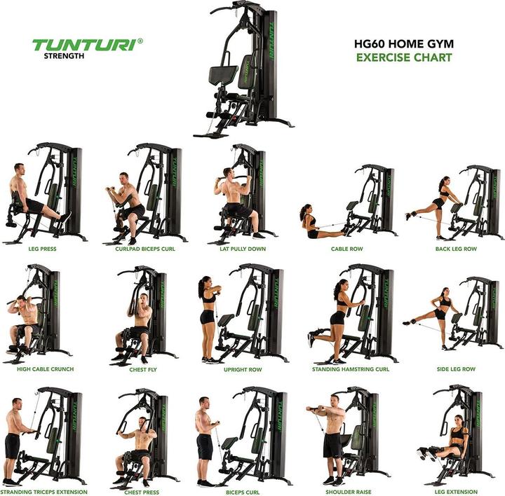 Actual product image Tunturi Kraftstation HG60
