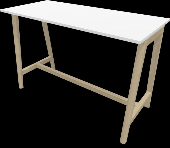 White, Ash natural light grey stained
