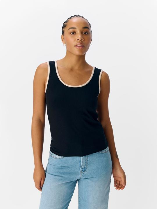 Produktbild Object Geripptes Tanktop (S)