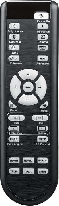 Actual product image Optoma Hd90 (Full HD, 1200 lm, 1.22 - 1.52:1)