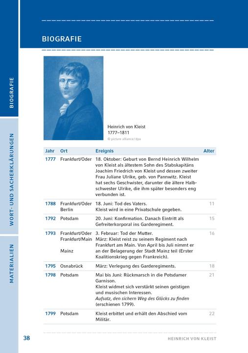 Produktbild Die Marquise von O (Deutsch, Heinrich von Kleist, 2020)