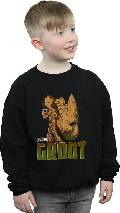 Immagine prodotto Avengers Infinity War Groot Character Felpa Ragazzi (152, 158)