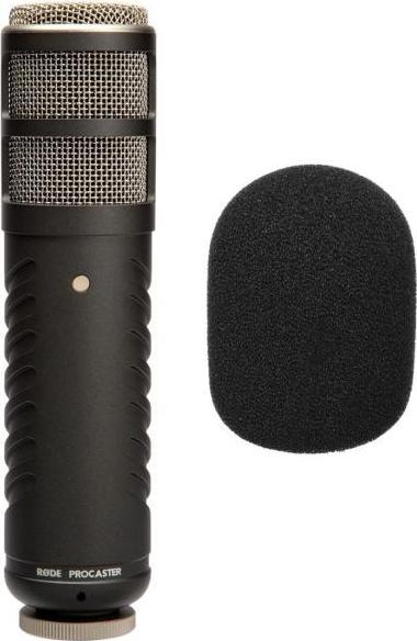 Actual product image RØDE Procaster speaker microphone with WS2 windscreen