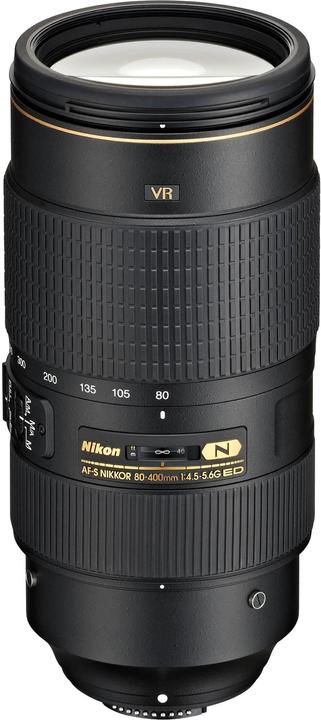 Produktbild Nikon AF-S Nikkor 80-400mm f/4.5-5.6 G ED VR (Nikon F, Vollformat)