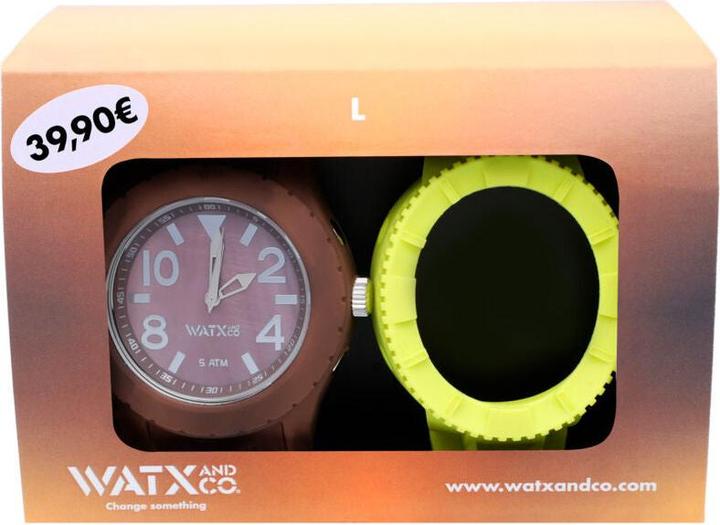Watx & Colors Herrenuhr WACOMBOL9 (Ø 49 mm) (49 mm)