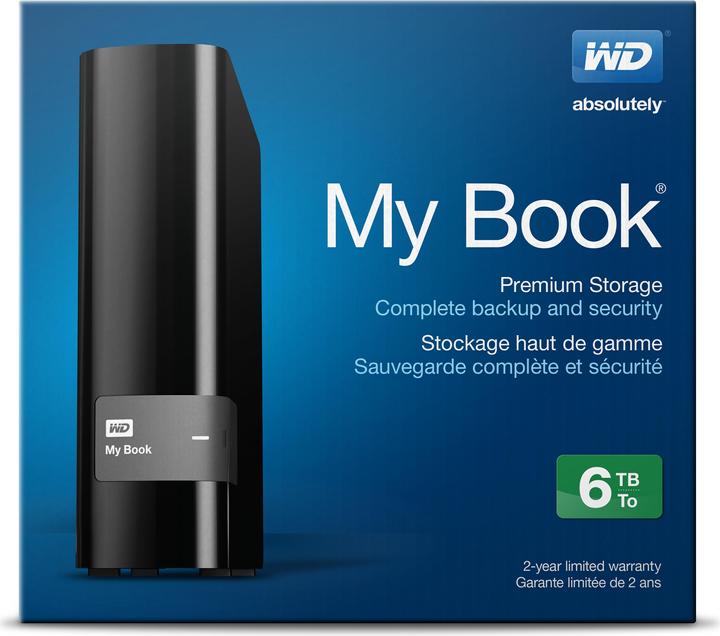 Produktbild WD My Book WDBFJK0060HBK-EESN (6 TB)