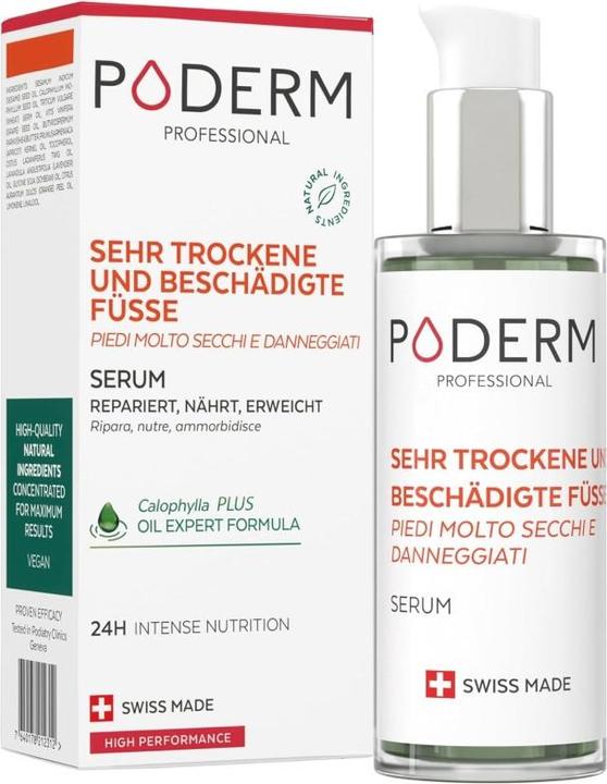 Actual product image Poderm Professional (Foot cream & foot gel, 75 ml)