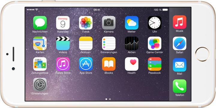 Actual product image Apple iPhone 6 Plus (64 GB, Gold, 5.50", Single SIM, 8 Mpx, 4G)