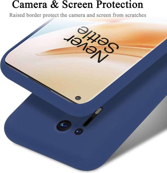 Immagine prodotto Cadorabo Custodia per OnePlus 8 PRO TPU Liquid Silicone Case (OnePlus 8 Pro)