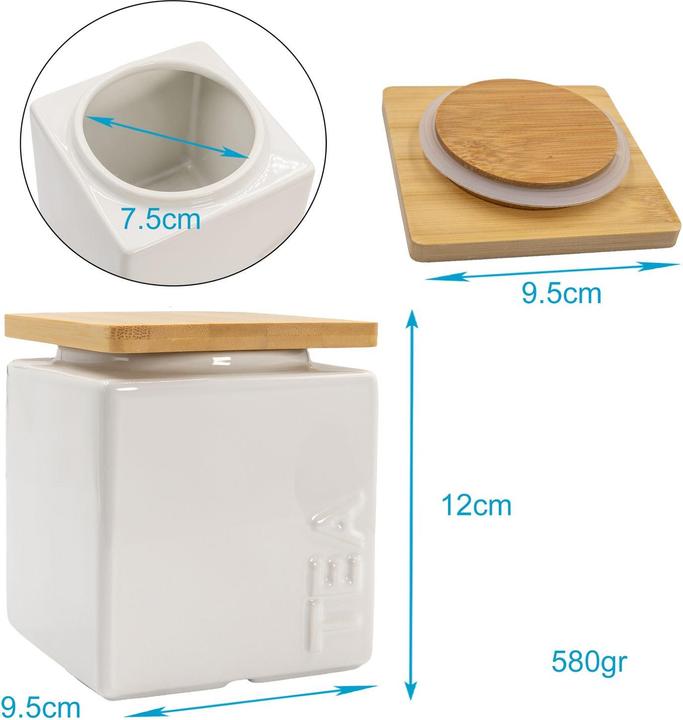 Produktbild Intirilife Vorratsdosen Set (0.65 l)