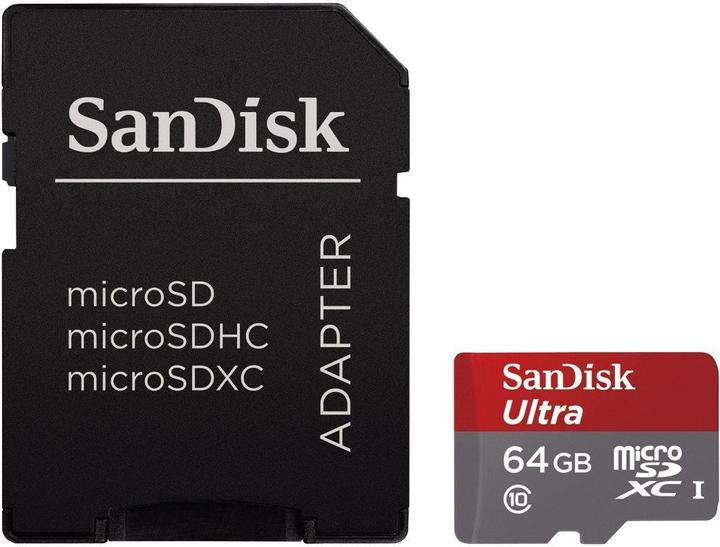 SanDisk Ultra microSDXC Android (64 GB, microSDXC, UHS-I)