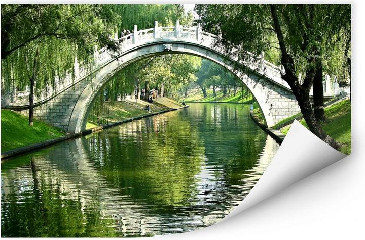 Immagine prodotto Trenddeko Ponte sul fiume (100 x 70 cm)