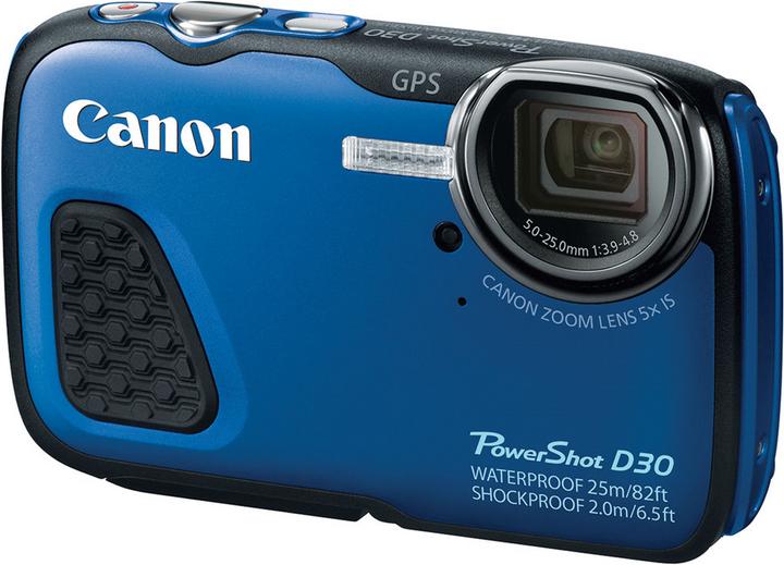 Canon PowerShot D30 Unterwasserkamera (12.10 Mpx, 1/2,3'')