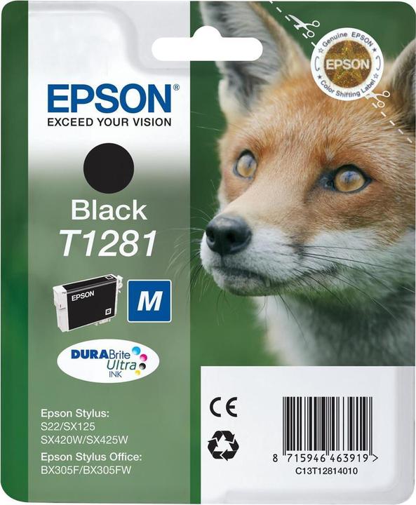Produktbild Epson T1281 DuraBrite Ultra (BK)