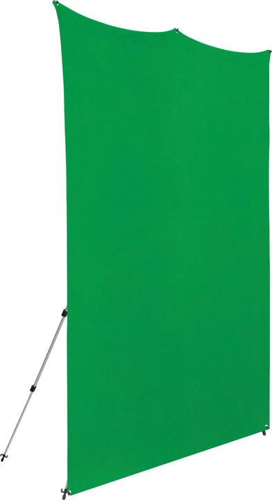 Produktbild Westcott X-Drop Pro - Green Screen (8' x 8') Kit Chroma-Key Green Backdrop Kit, 2.4x2.4m (240 cm, 800 cm)