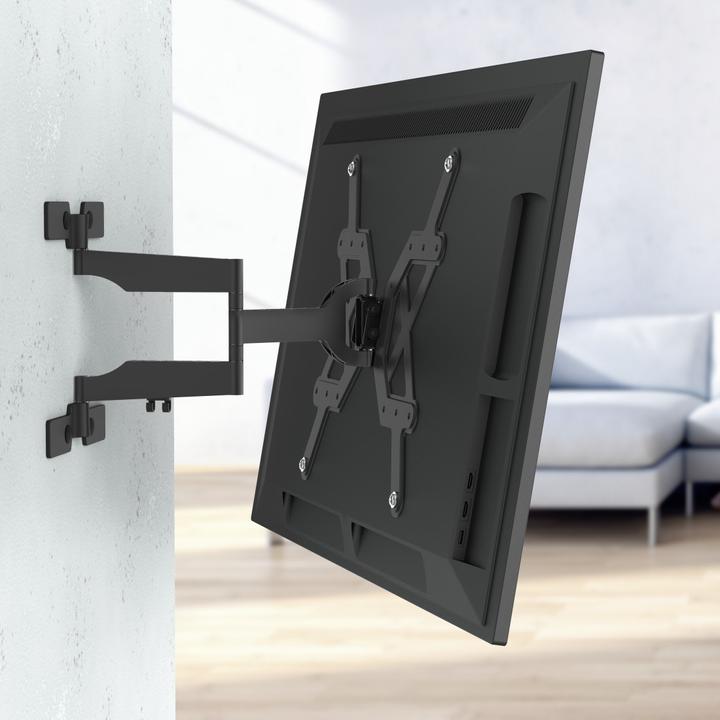 Actual product image Hama TV wall mount, swivelling, tilting, extra flat, 165 cm (65") up to 30 kg (Wall, 65", 30 kg)