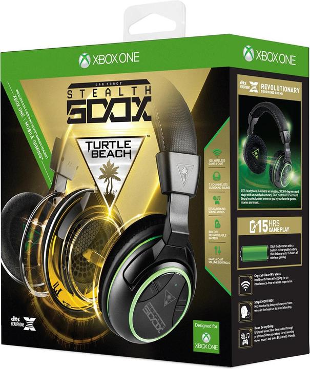 Immagine prodotto Turtle Beach Ear Force Stealth 500X (15 h, Senza fili)