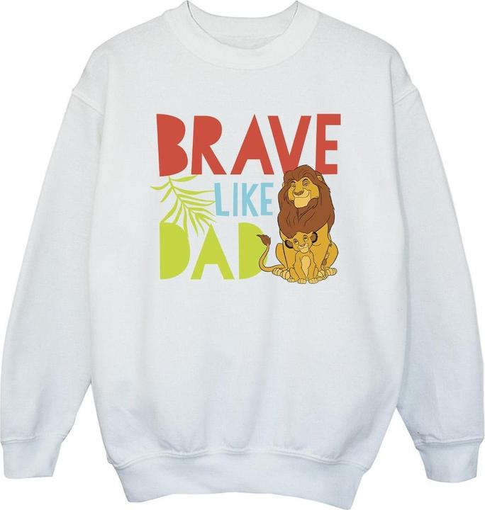 Disney The Lion King Brave Like Dad Sweatshirt Mädchen