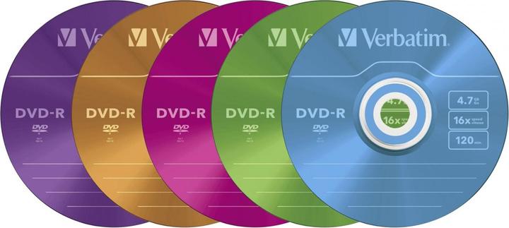 Image du produit Verbatim Dvd-R (5 x)