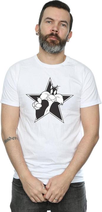 Produktbild Looney Tunes Sylvester Mono Star TShirt (XL)