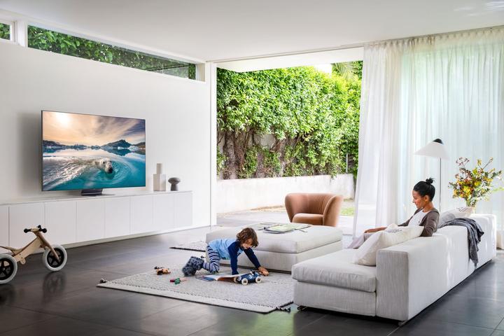 Actual product image Samsung QE65Q95T (65", QLED, 4K, 2020)