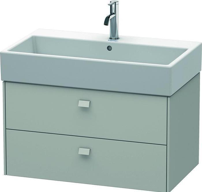 Produktbild Duravit Waschtischunterbau BRIOSO Gri Frontfarbe 442x784x459mm betongr ma (78.5 x 44 x 46 cm)