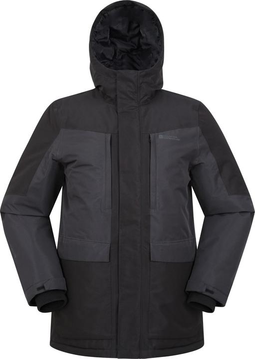Actual product image Mountain Warehouse Mens Tephra Waterproof Padded Parka (XXS)