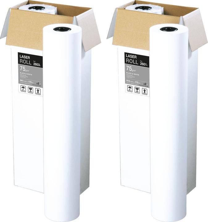 Image du produit Clairefontaine Papier pour plotter Clairalfa (75 g/m², 17500 cm, 91.40 cm)