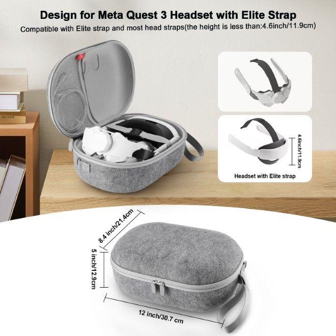 Image du produit MU Classic Sac de rangement Meta Quest 3