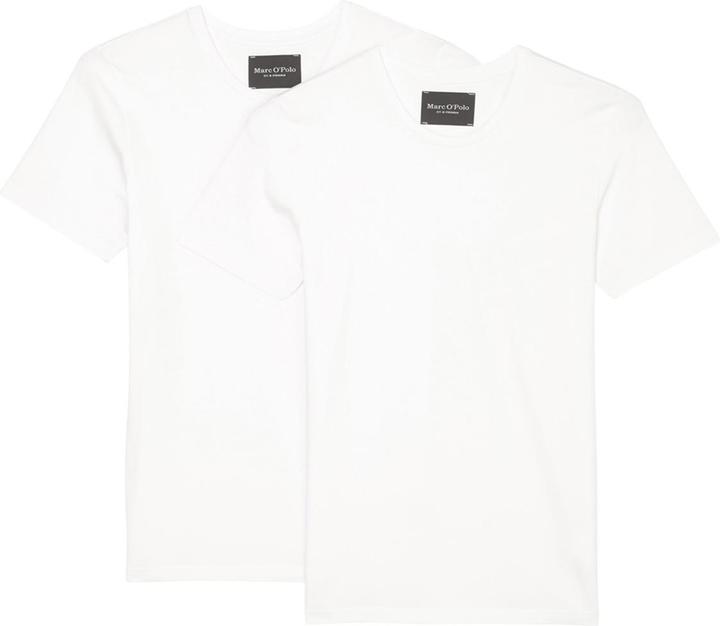 Produktbild Marc O'Polo 2er Pack Essentials Organic Cotton Unterhemd / Shirt Langarm (S)