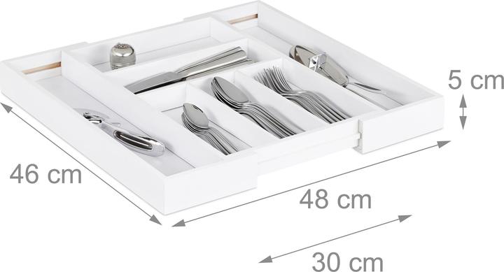 Actual product image Relaxdays Cutlery tray
