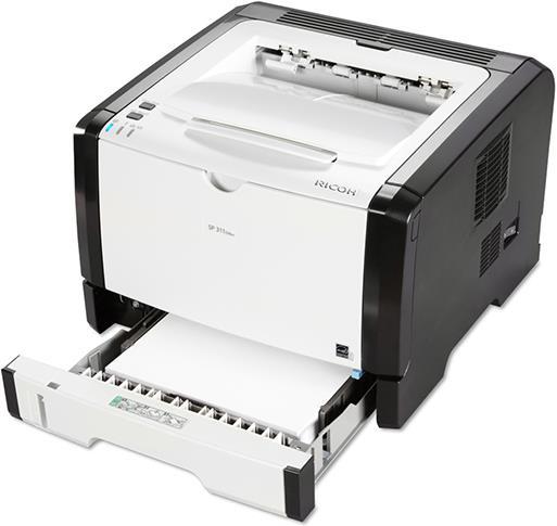 Actual product image RICOH SP 311DNw (Laser, Black and white)