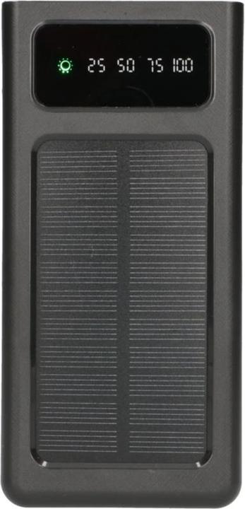 Immagine prodotto Extralink EPB-093 30000mAh Czarny | Powerbank | Powerbank solare, USB-C (30000 mAh, 10 W, 111 Wh)