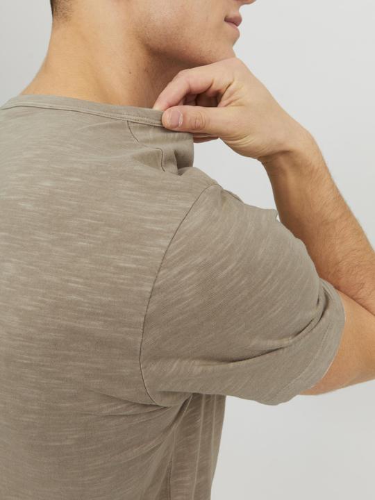 Actual product image Jack & Jones Split Neck T-Shirt (XS)