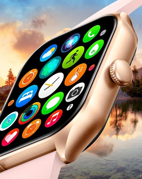 Produktbild RNCF03-5 Damen Smartwatch Roségold Armband + Armband